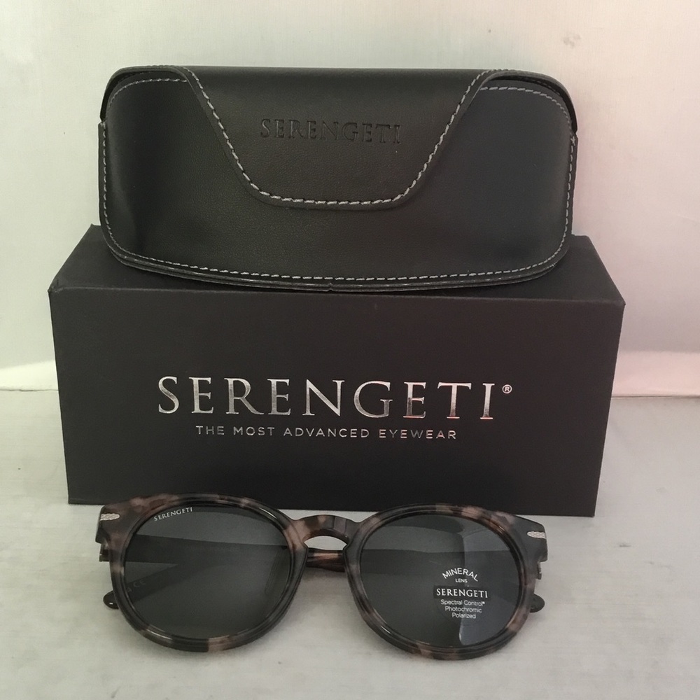 Serengeti Havah Sunglasses Polarized Tortoise Shell Sunglasses .